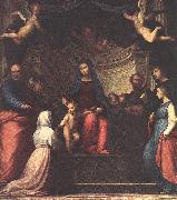 BARTOLOMEO, Fra, The Marriage of St Catherine of Siena ww